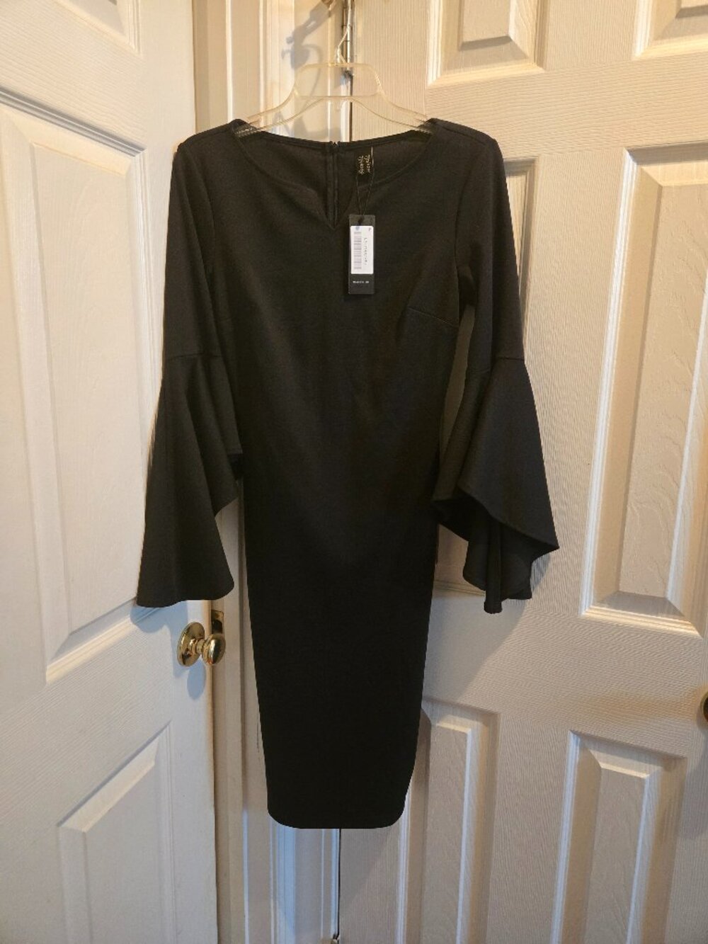 Batwing Sleeve Black dress, XS, BNWT